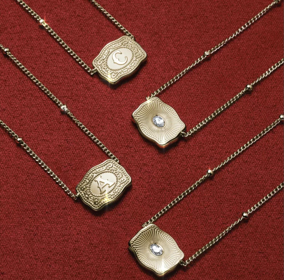Mini Belt Buckle Necklace